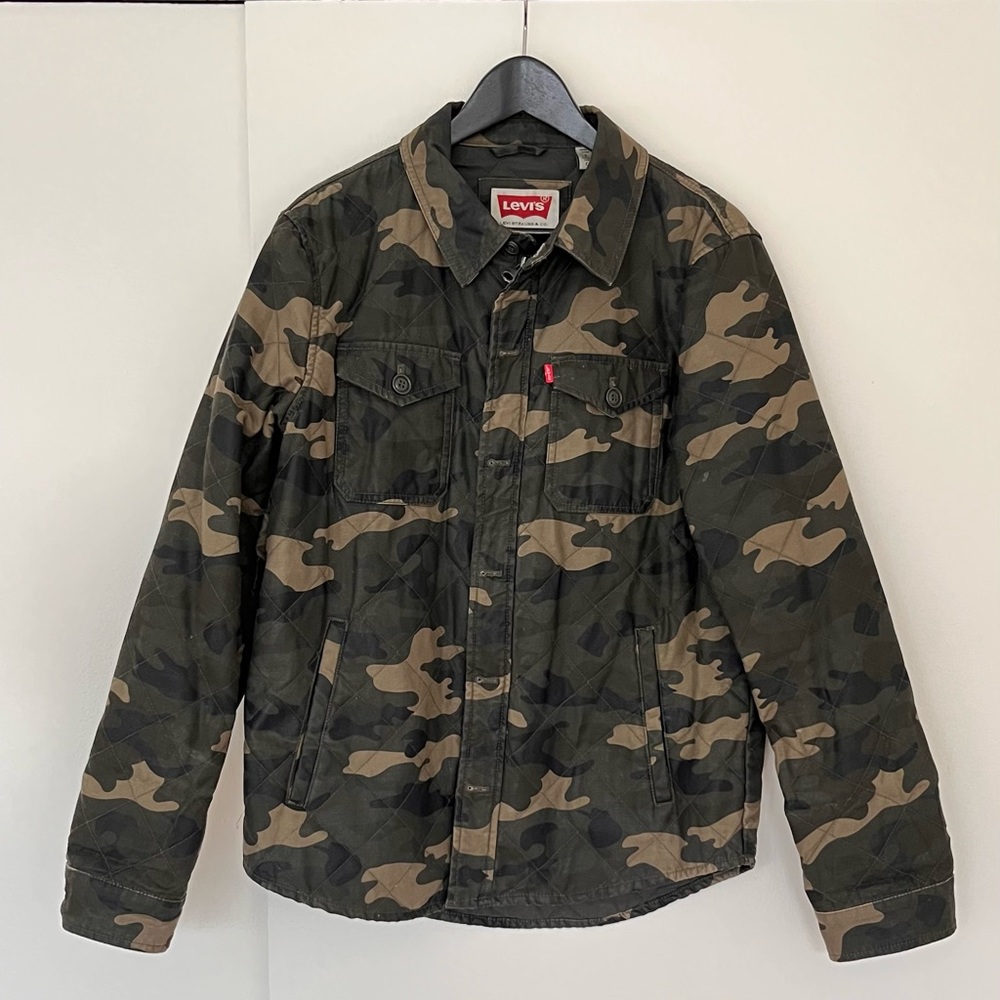 Levi’s Quilted Camo Jacket